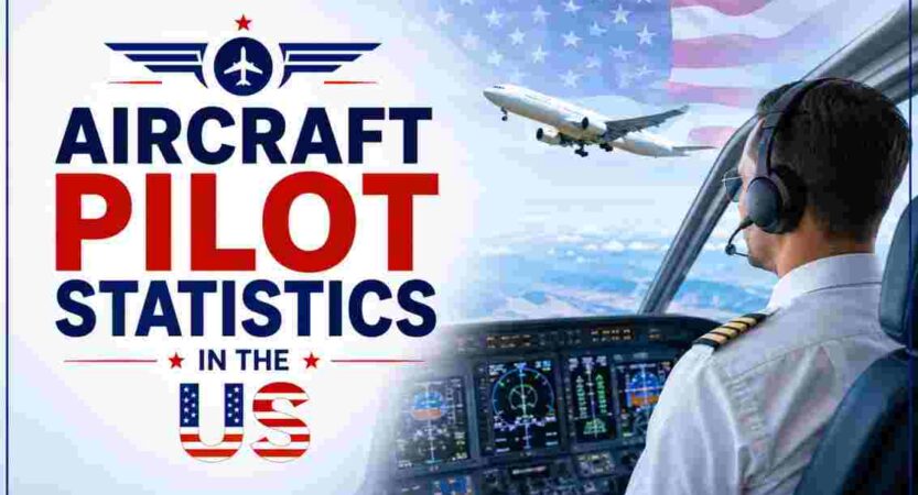 Aircraft Pilot Statistics in the US 2026 | Pilots, Salaries, Jobs & Facts