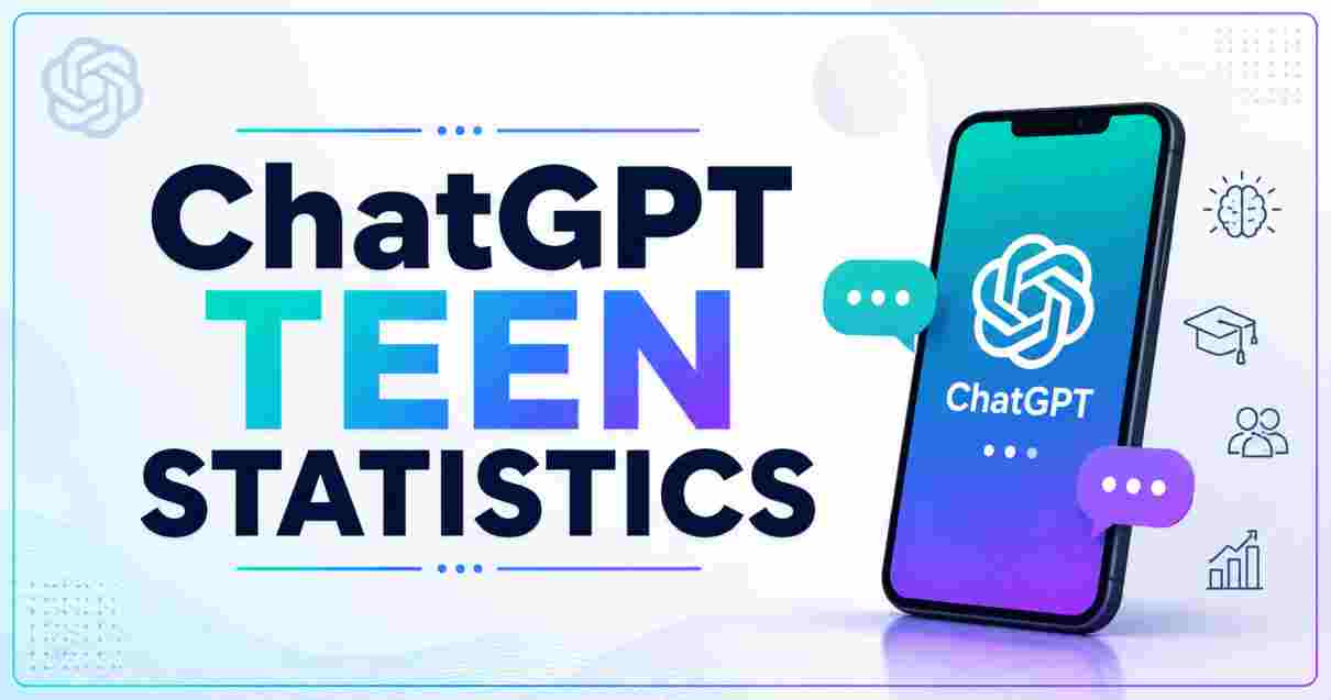 ChatGPT Teen Statistics 2026 | Usage, Safety, Age & Facts