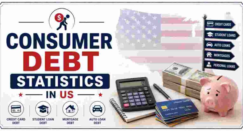 Consumer Debt Statistics in US 2026 | Credit Cards, Loans & Facts