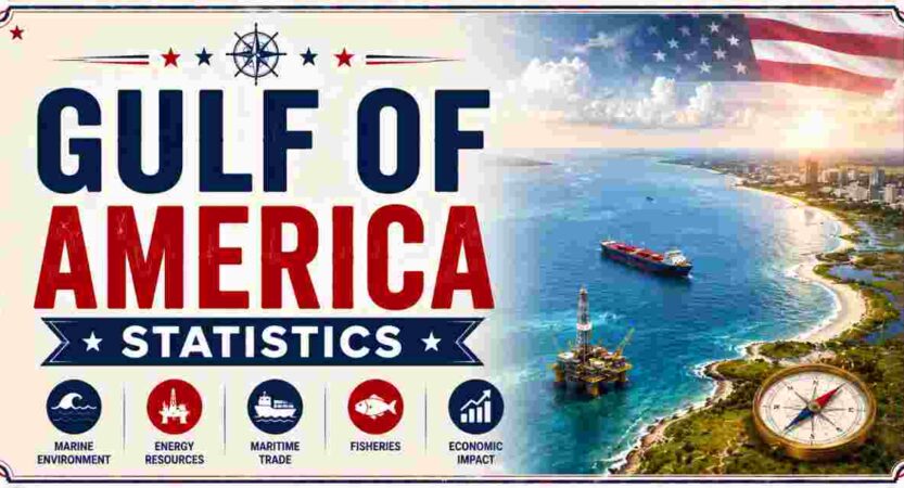 Gulf of America Statistics 2026 | Size, Depth, Oil & Facts