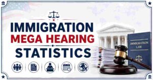 Immigration Mega Hearing Statistics 2026 | Cases, Courts & Key Facts