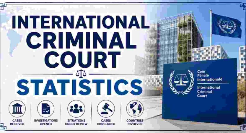 International Criminal Court Statistics 2026 | Cases, Judges, Countries & Facts