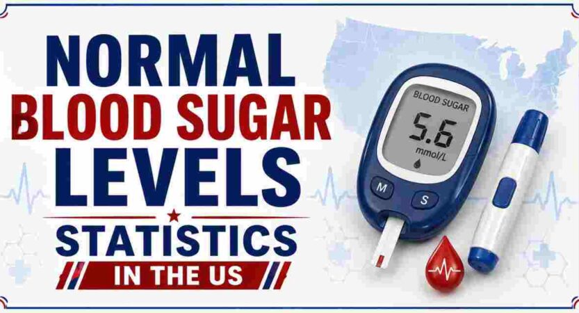 Normal Blood Sugar Levels Statistics 2026 | By Age, Fasting & Health Facts