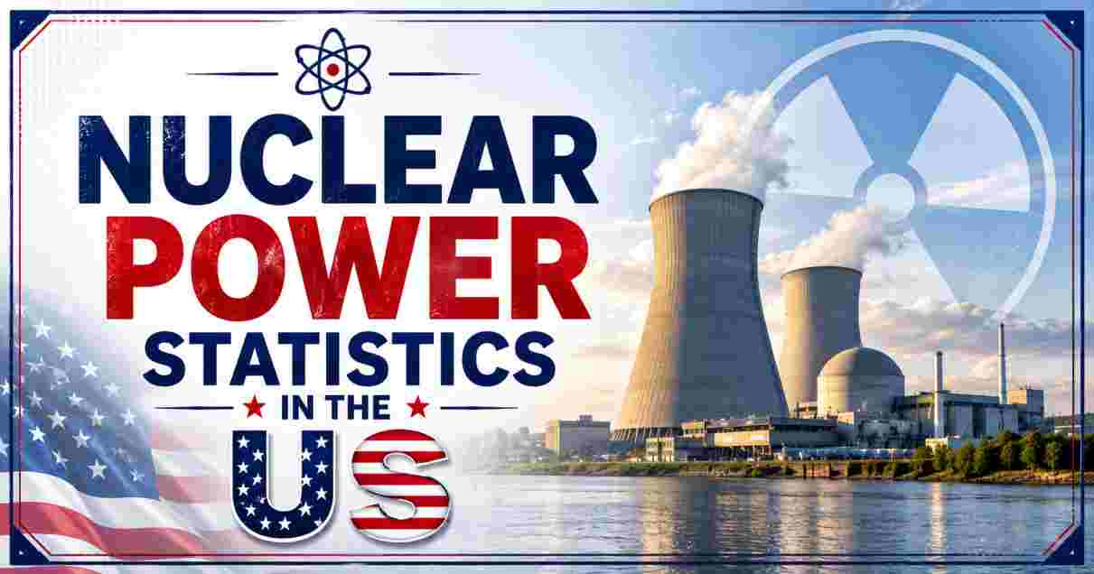 Nuclear Power Statistics in us 2026 | Reactors, Capacity & Facts