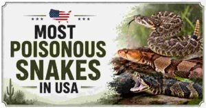 Most Poisonous Snakes in USA 2026 | Top 10 Deadliest Snake Facts