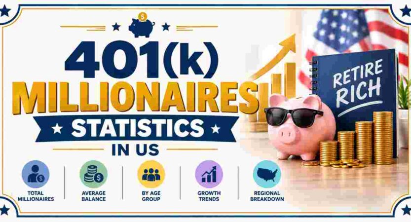 401(k) Millionaires Statistics in US 2026 | By Age, Gender, Retirees & Facts