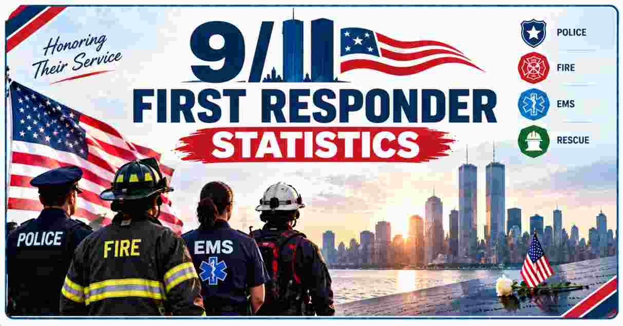 9/11 First Responder Statistics 2026 | Ground Zero Workers, Illness & Facts