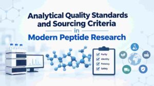 Analytical Quality Standards and Sourcing Criteria in Modern Peptide Research