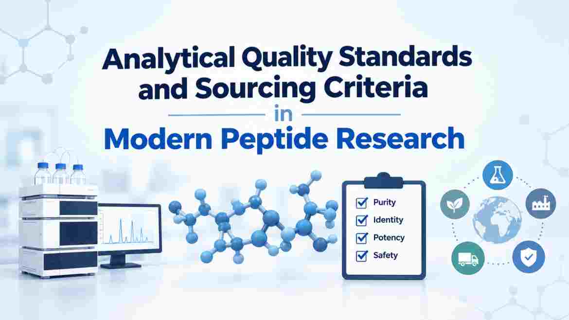 Analytical Quality Standards and Sourcing Criteria in Modern Peptide Research