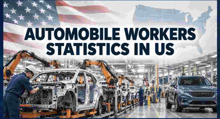 Automobile Workers Statistics in US 2026 | Employment, Wages, Jobs & Key Facts