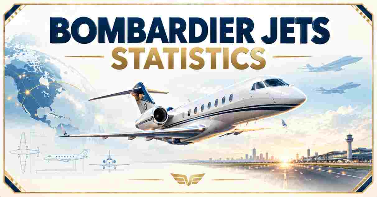 Bombardier Jets Statistics 2026 | Global 8000 & 7500 Facts