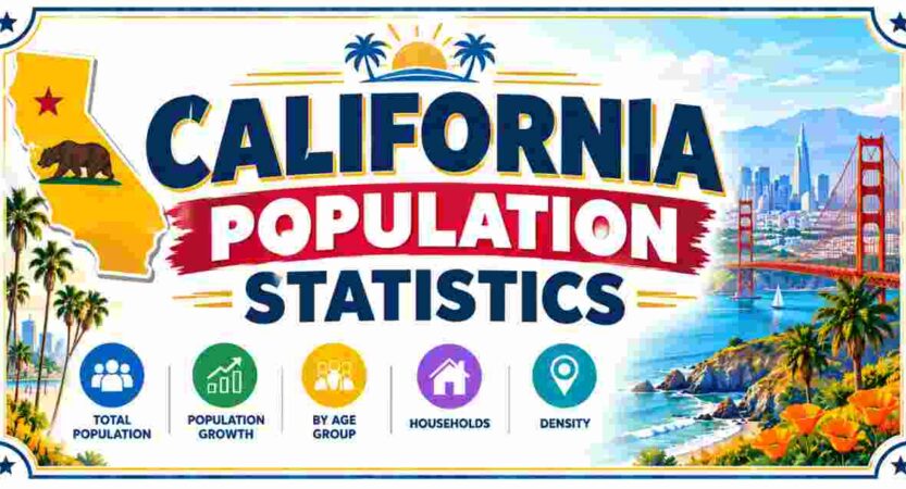 California Population Statistics 2026 | By Age, Race, Gender, Growth & Facts