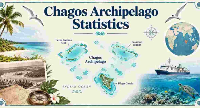 Chagos Archipelago Statistics 2026 | Area, Islands, Chagossian People, Population, Diego Garcia & Facts