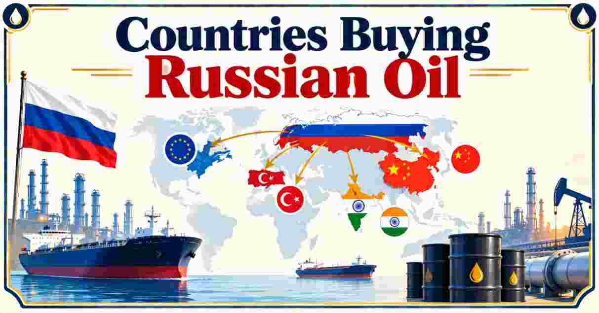 Countries Buying Russian Oil 2026 | Top Buyers, Imports, Revenue, Production & Facts