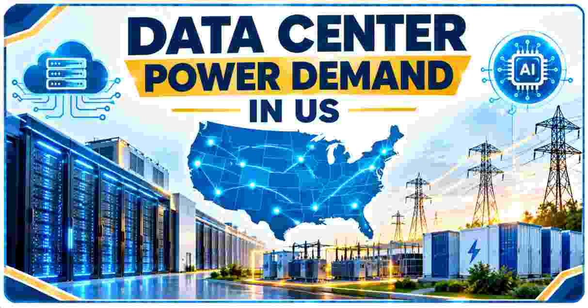 Data Center Power Demand in US 2026 | Electricity, States, Investment & Facts