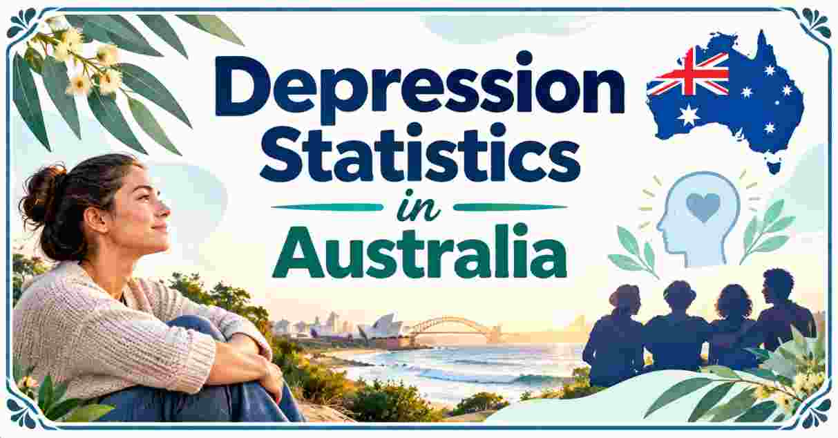Depression Statistics in Australia 2026 | Prevalence, Access & Facts