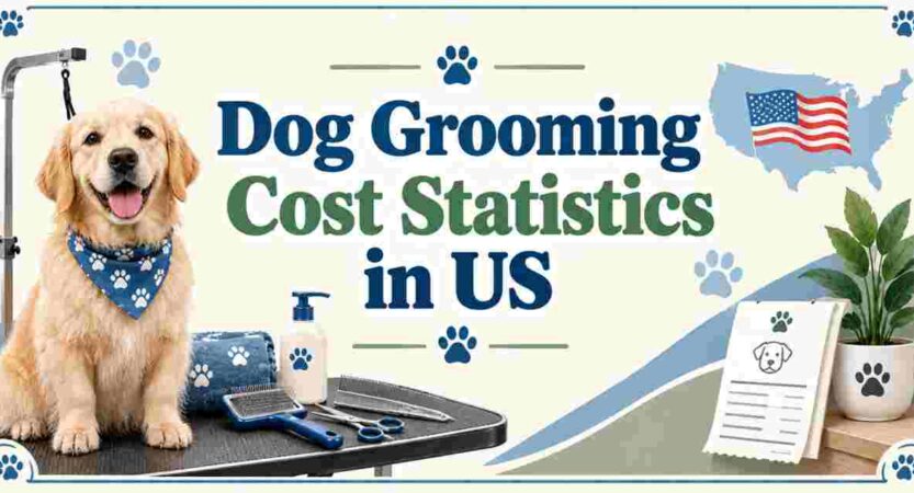 Dog Grooming Cost Statistics in US 2026 | By Breed, Service & Facts