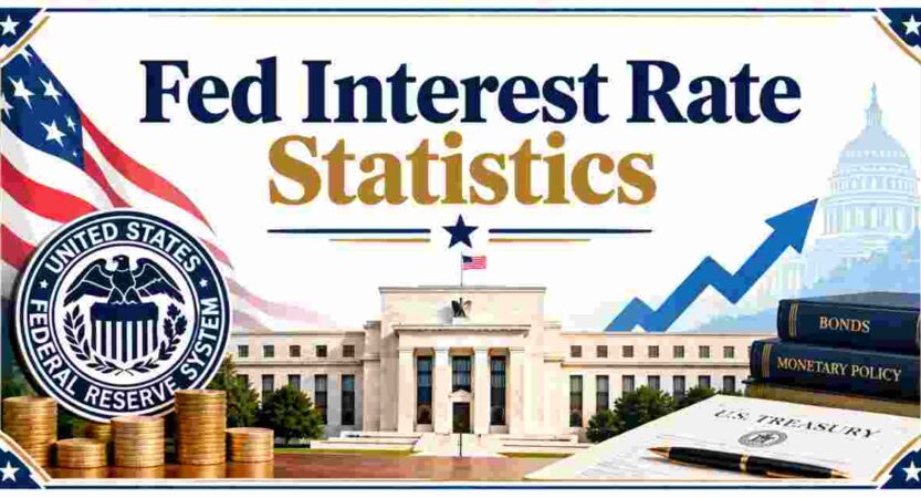 Fed Interest Rate Statistics 2026 | Current Rate, History, Hikes & Facts