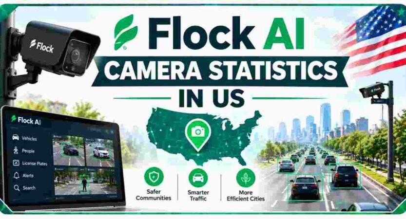 Flock AI Camera Statistics in US 2026 | Cameras, States, License Plates & Facts