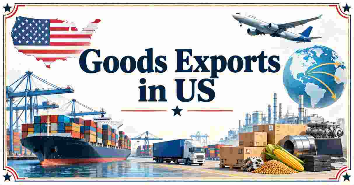 Goods Exports in US 2026 | Last 10 Years Export Value, Top Products, Trade Partners & Facts
