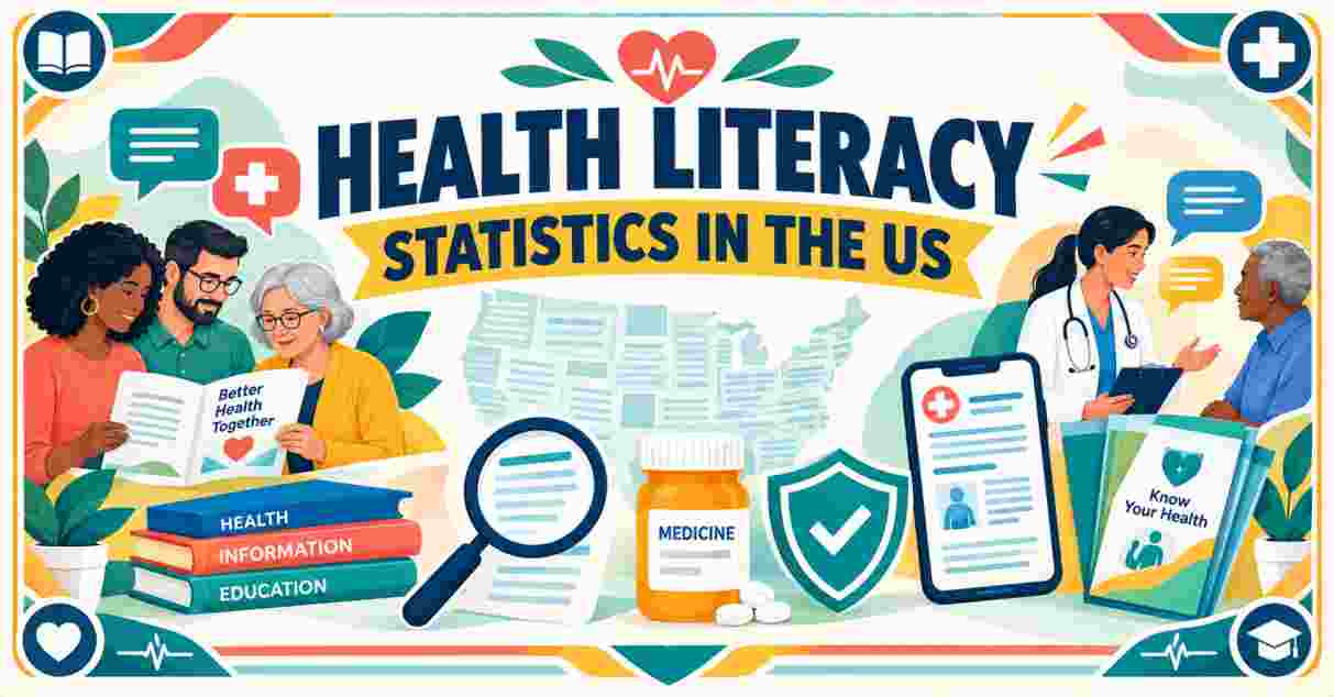 Health Literacy Statistics in the US 2026 | Key Facts