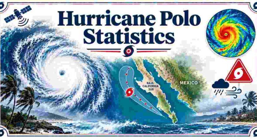 Hurricane Polo Statistics 2026 | Category, Wind Speed, Pressure, Path & Facts