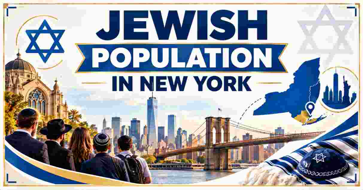 Jewish Population in New York 2026 | Demographics by County & Facts