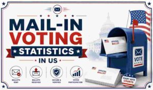 Mail-In Voting Statistics in US 2026 | Ballots, Voters & States