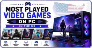 Most Played Video Games on PC in the US 2026 | Player Count Statistics & Facts
