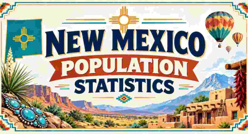 New Mexico Statistics 2026 | Population, Area, Location & Facts