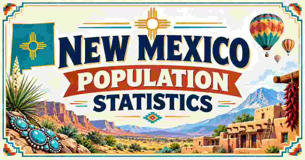 New Mexico Statistics 2026 | Population, Area, Location & Facts