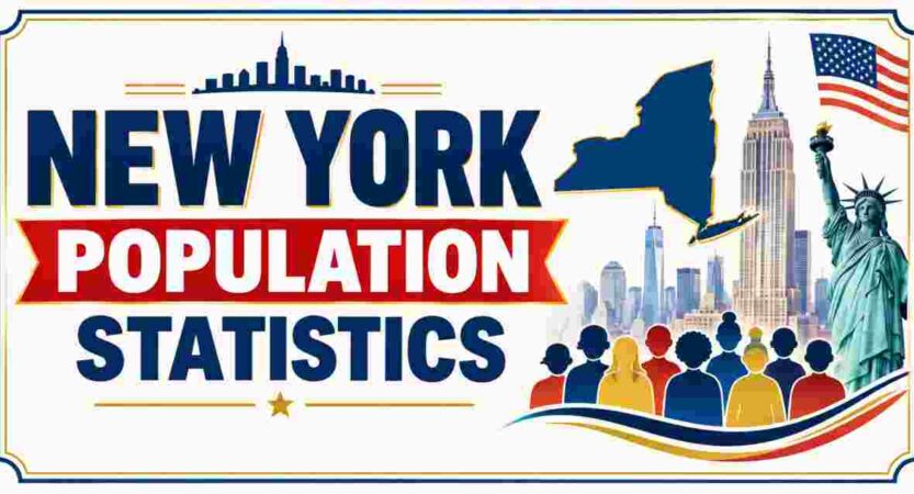 New York Population Statistics 2026 | By Age, Race, Gender, Growth & Facts