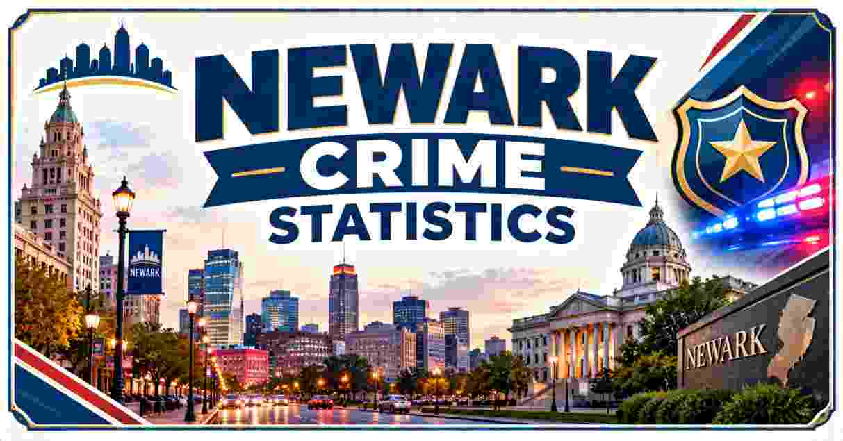 Newark Crime Statistics 2026 | Homicides, Violent Crime & Facts
