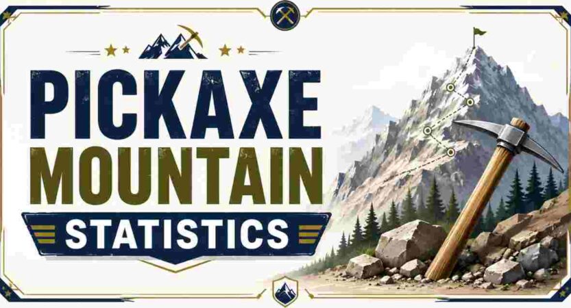 Pickaxe Mountain Statistics 2026 | Location, Area, Height, History & Facts