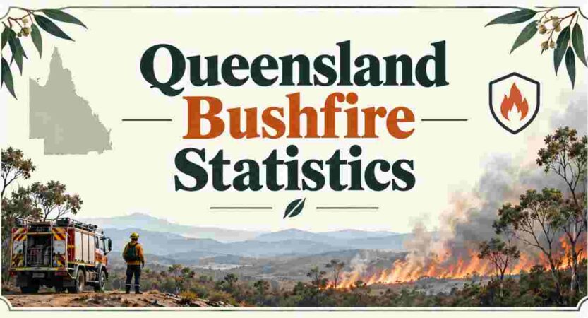 Queensland Bushfire Statistics 2026 | Fires, Areas Burned, Firefighters & Facts