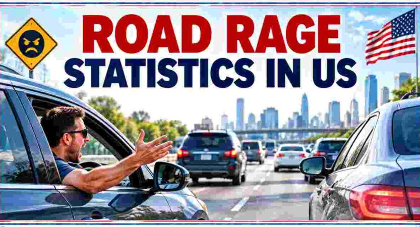Road Rage Statistics in US 2026 | Incidents, Deaths & Safety Facts
