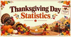 Thanksgiving Day Statistics 2026 | Date, History, Traditions, Food, Shopping & Facts