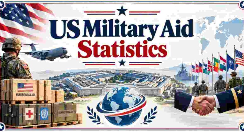 US Military Aid Statistics 2026 | Spending, Countries & Facts
