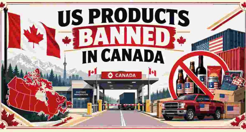 US Products Banned in Canada 2026 | Full List, Tariffs & Facts