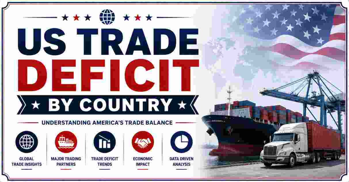 US Trade Deficit by Country Statistics 2026 | Rankings, Imports & Exports