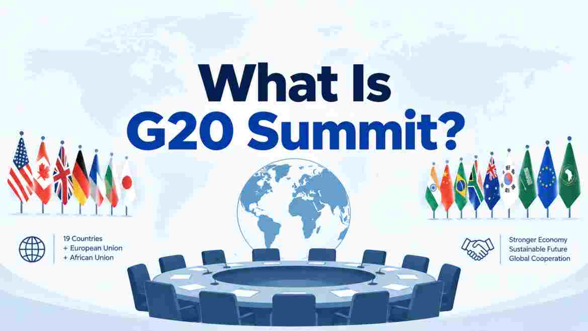 What is G20 Summit? | Meaning, Member Countries, Purpose, How It Works & Facts