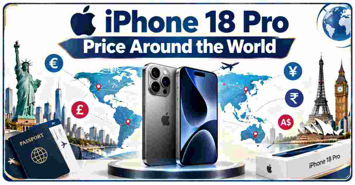 iPhone 18 Pro Price Around the World 2026 | US, India, UAE, Australia & More