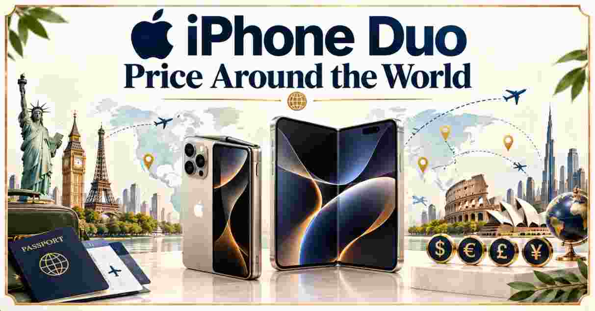 iPhone Duo Price Around the World 2026 | US, India, UAE, Australia & More
