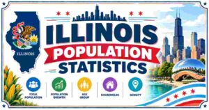 Illinois Population Statistics 2026 | By Age, Race, Gender, Growth & Facts