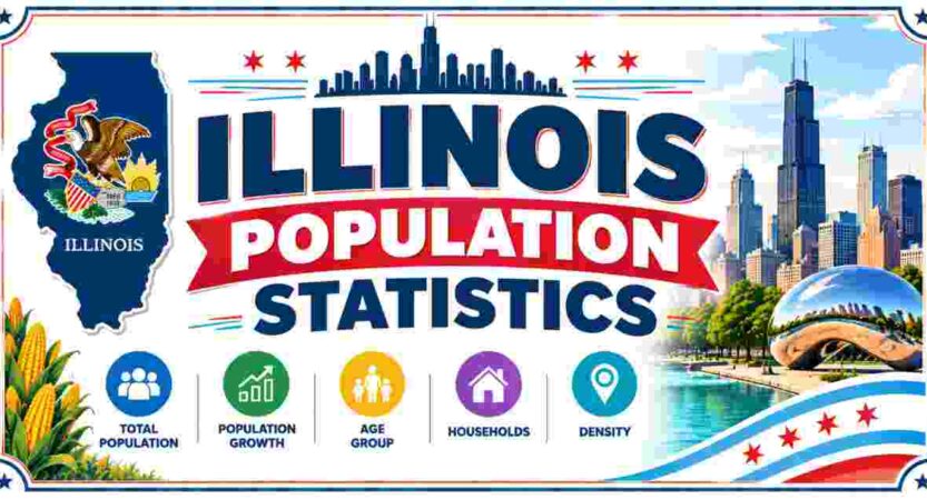 Illinois Population Statistics 2026 | By Age, Race, Gender, Growth & Facts