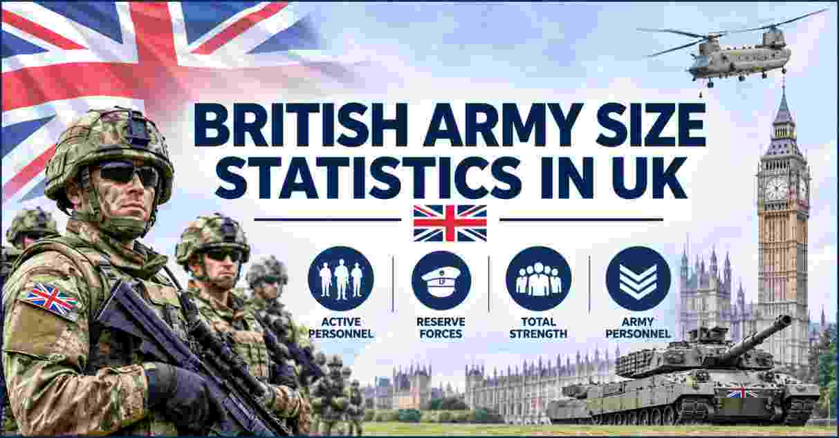British Army Size Statistics in UK 2026 | Troops, Reserves, Recruitment & Key Facts