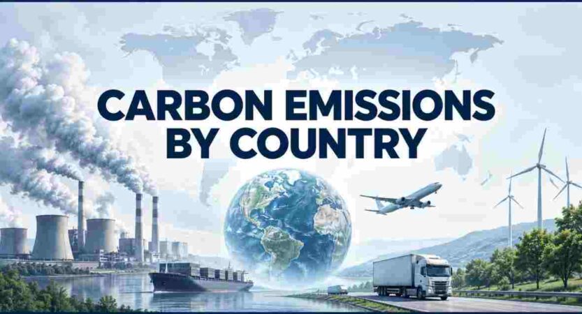 Carbon Emissions by Country 2026 | Top 50 Countries, CO₂ per Capita & Global Rankings