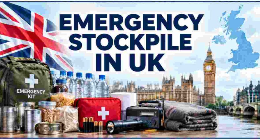 Emergency Stockpile in UK 2026 | 3-Day Food & Water Guidance, Emergency Supplies & Facts