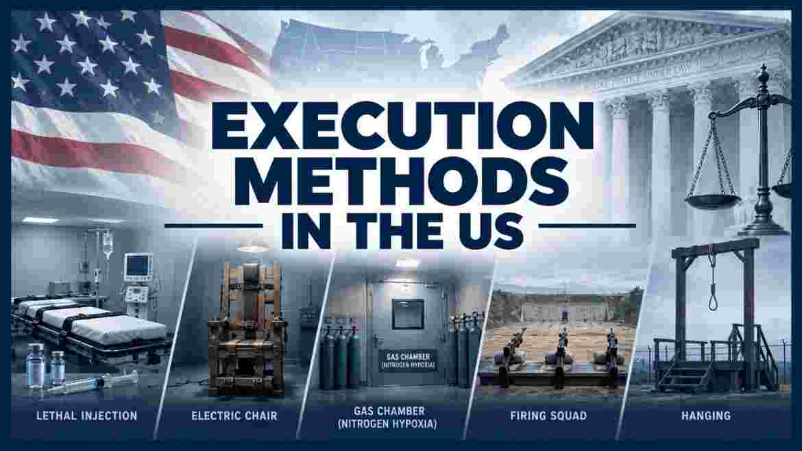 Execution Methods in the US 2026 | Lethal Injection, Firing Squad, Electrocution & Facts