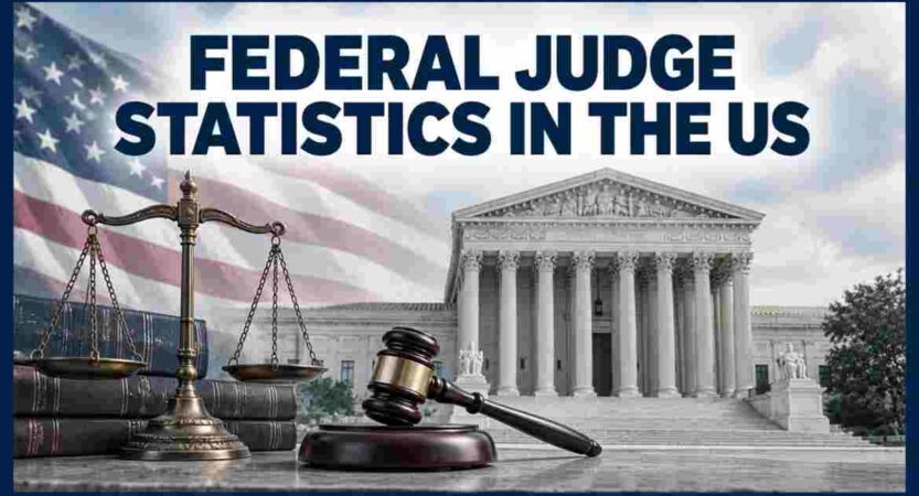 Federal Judge Statistics in US 2026 | Salary, Courts, Caseloads, Appointments & Facts
